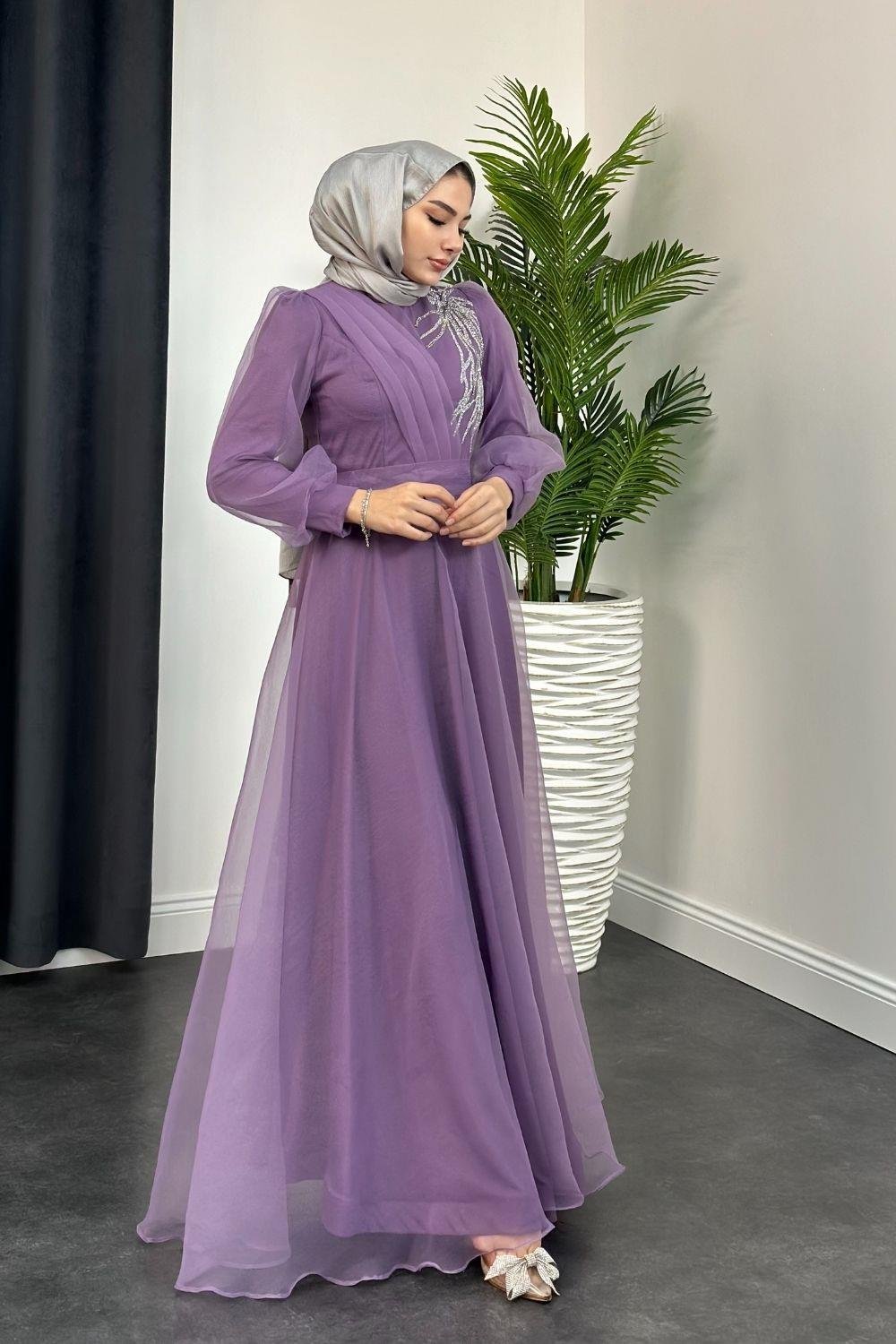 Dalya Abiye Lila 4355 