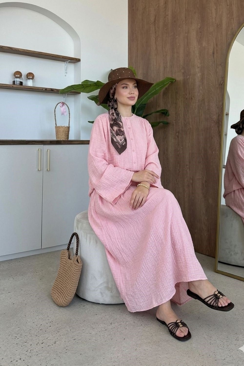 Verona Etekli Takım Pembe 44950 