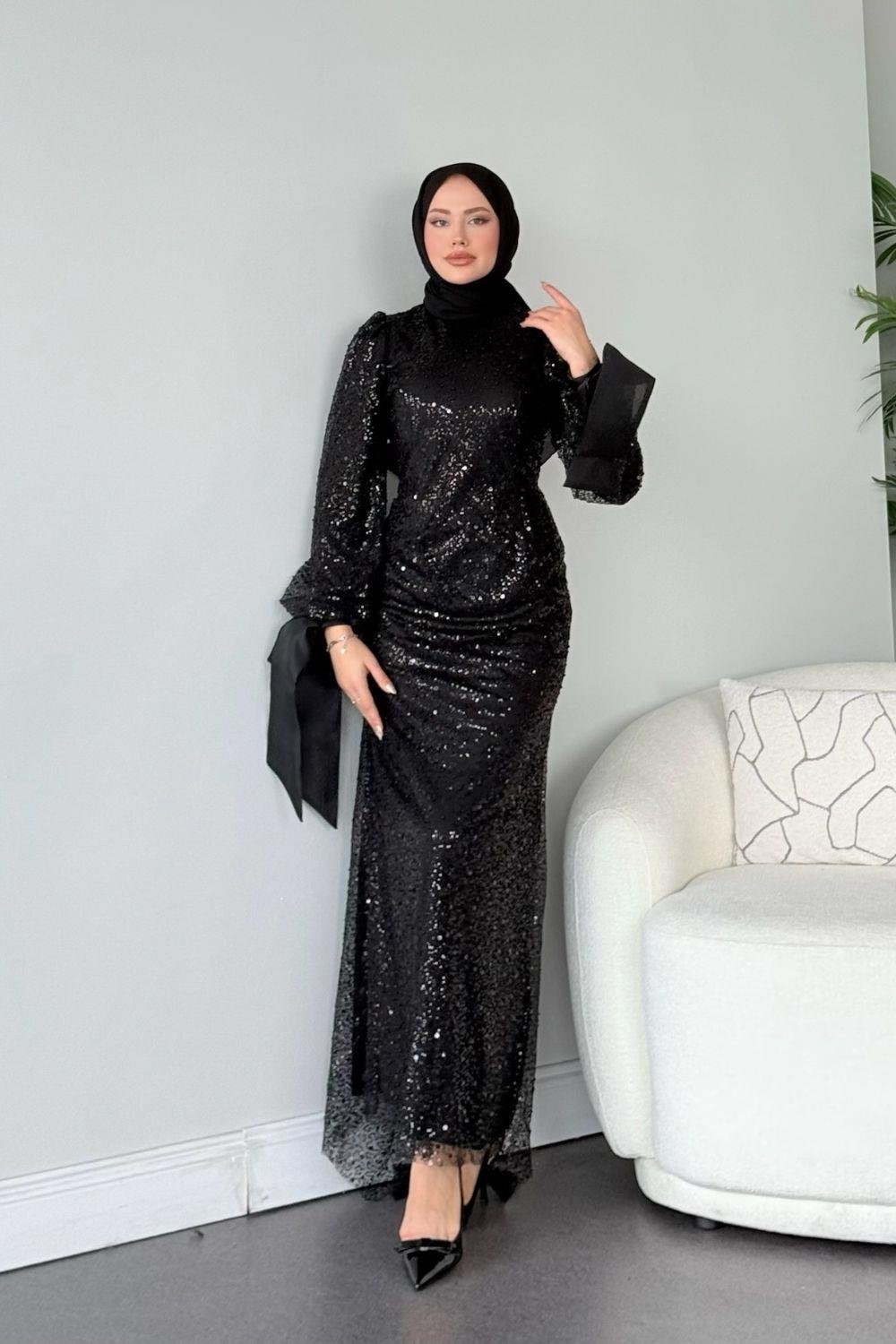 Eylül Abiye Siyah 45110 