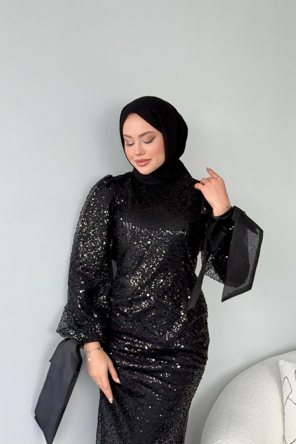 Eylül Abiye Siyah 45110 