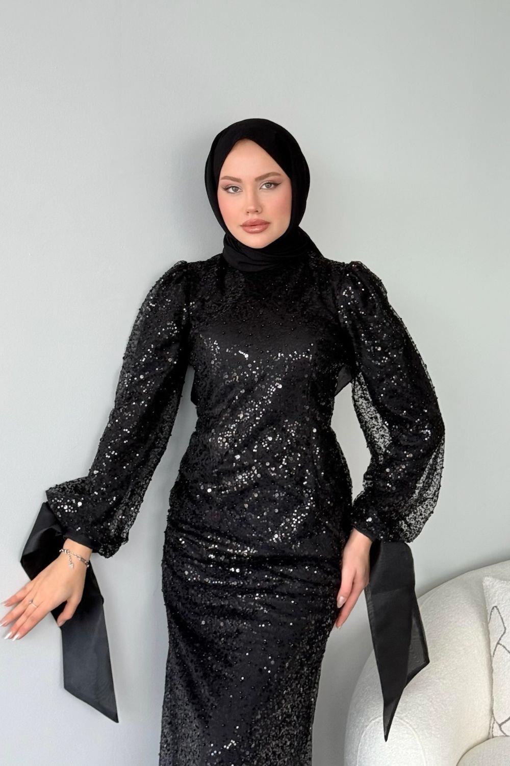 Eylül Abiye Siyah 45110 