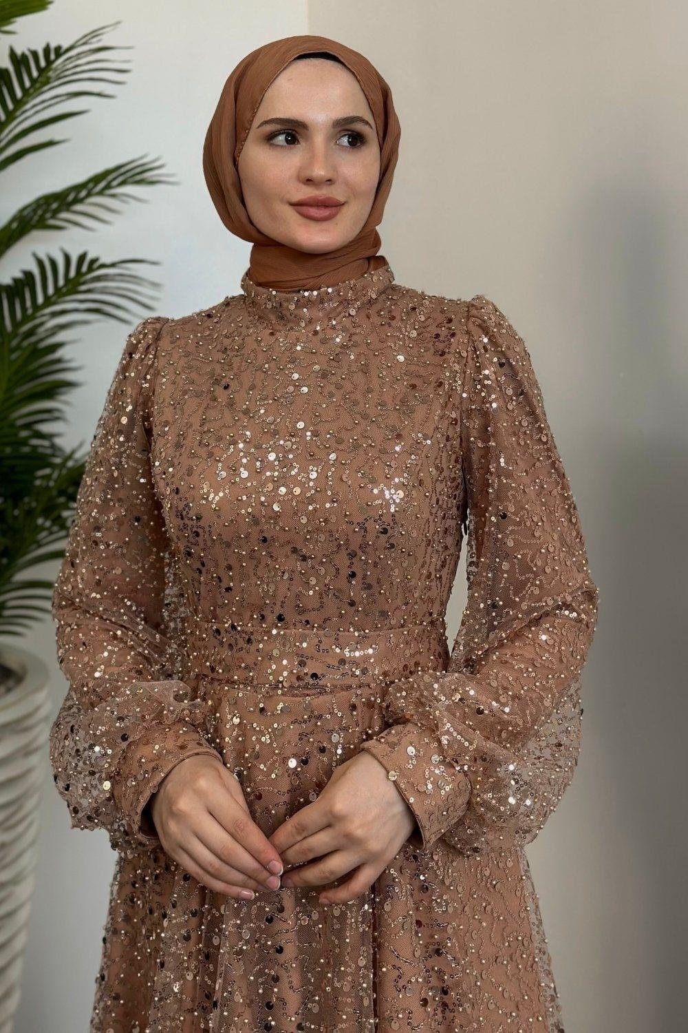 Lowel Abiye Camel 4533 