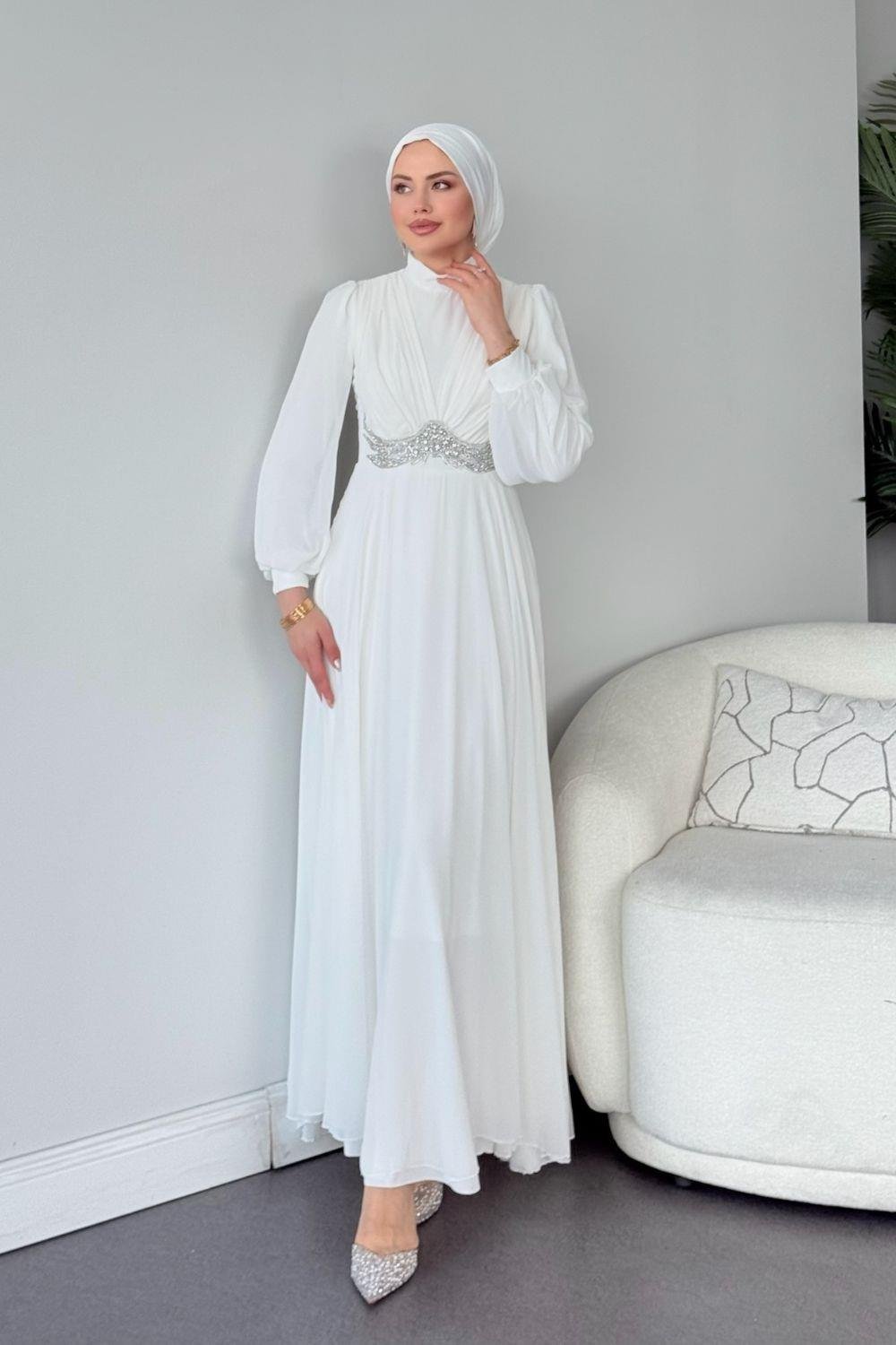 Hadise Abiye Beyaz 4541000 