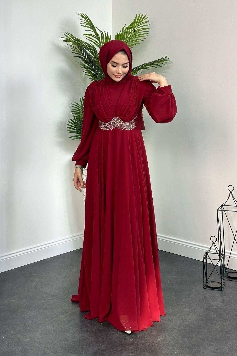 Hadise Abiye Bordo 4541000 