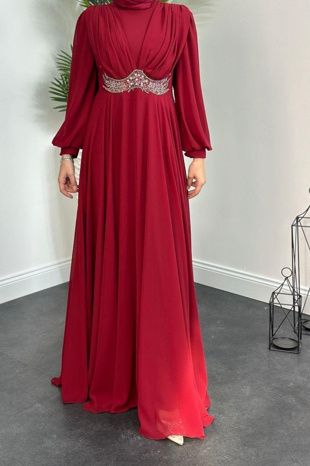 Hadise Abiye Bordo 4541000 