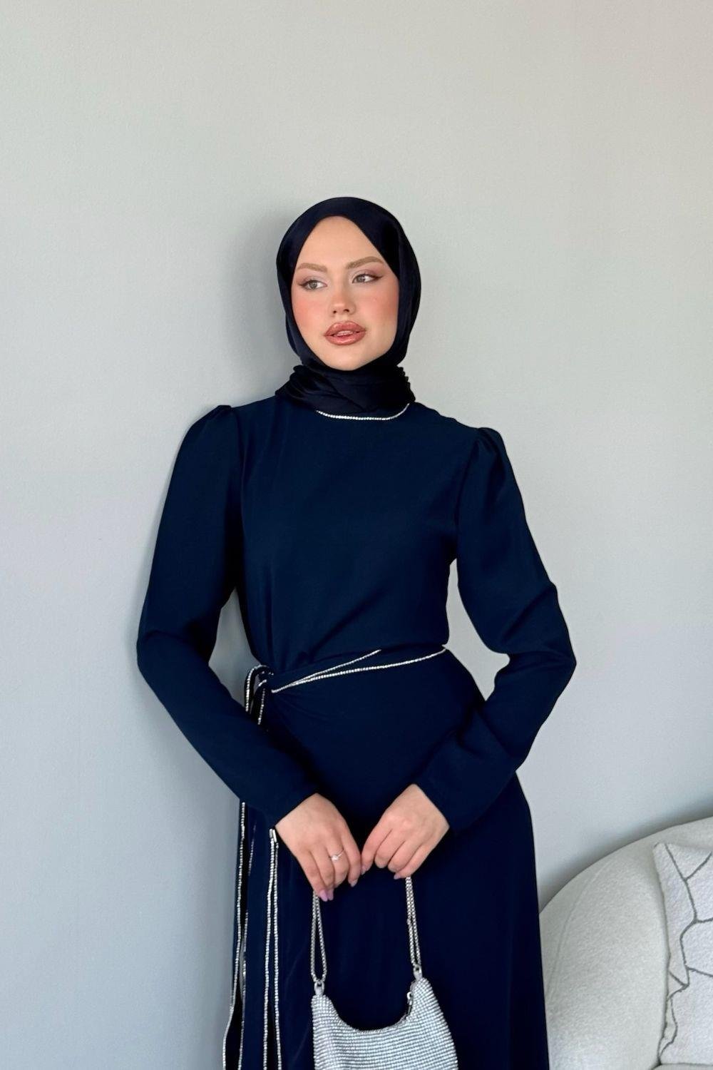 Dönüş Abiye Lacivert 4634 