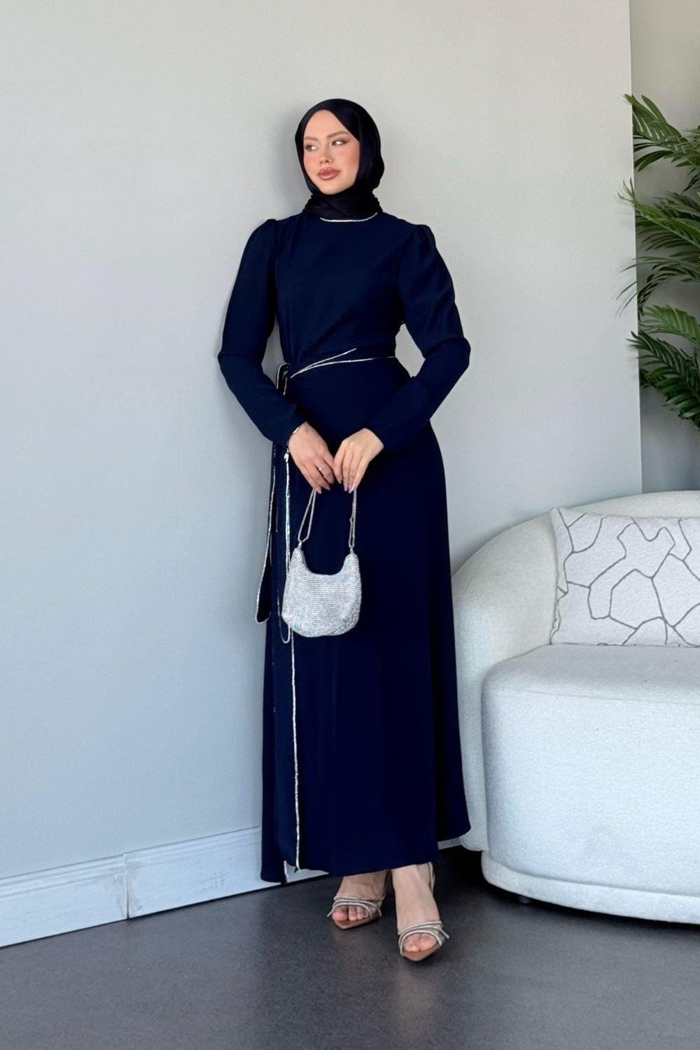 Dönüş Abiye Lacivert 4634 