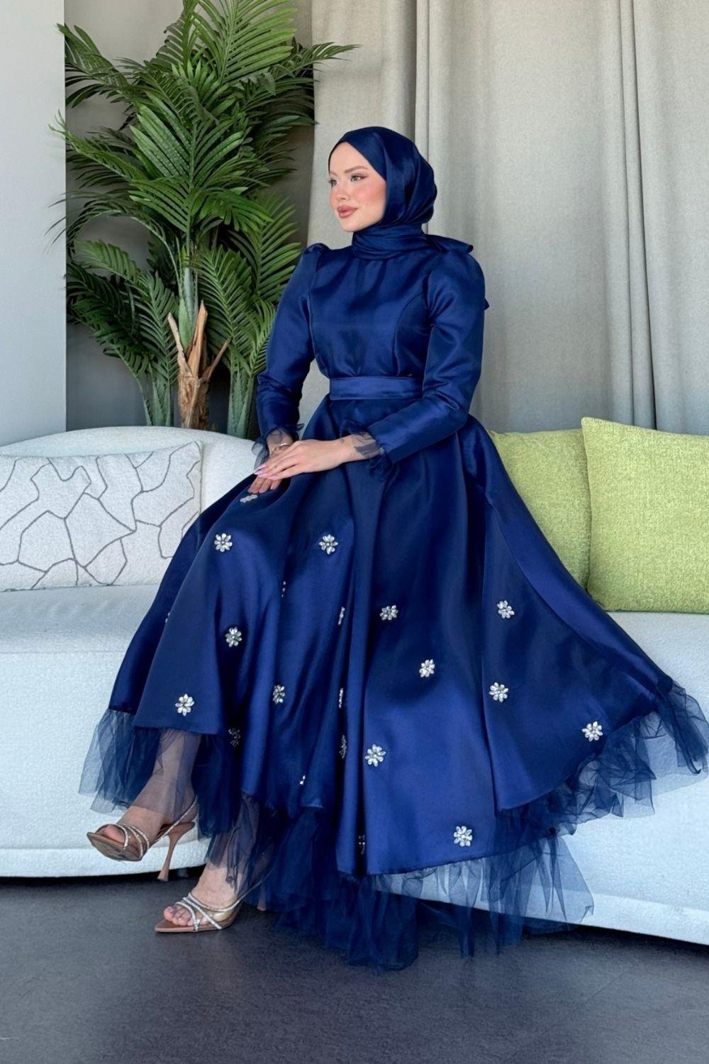 Peri Abiye Lacivert 4644 