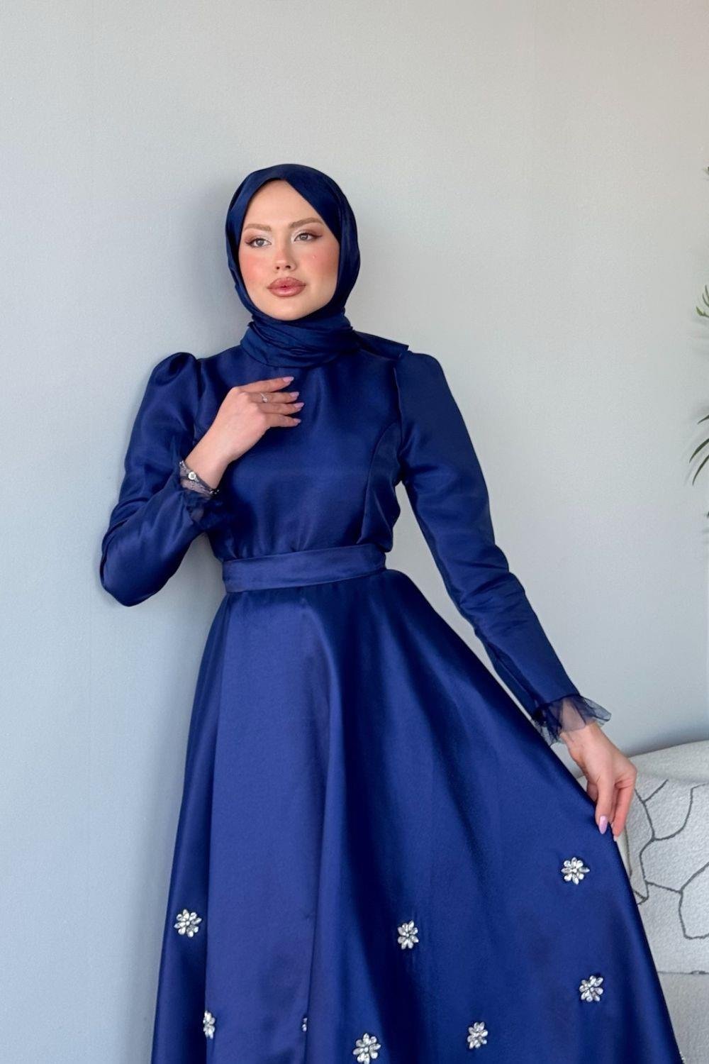 Peri Abiye Lacivert 4644 