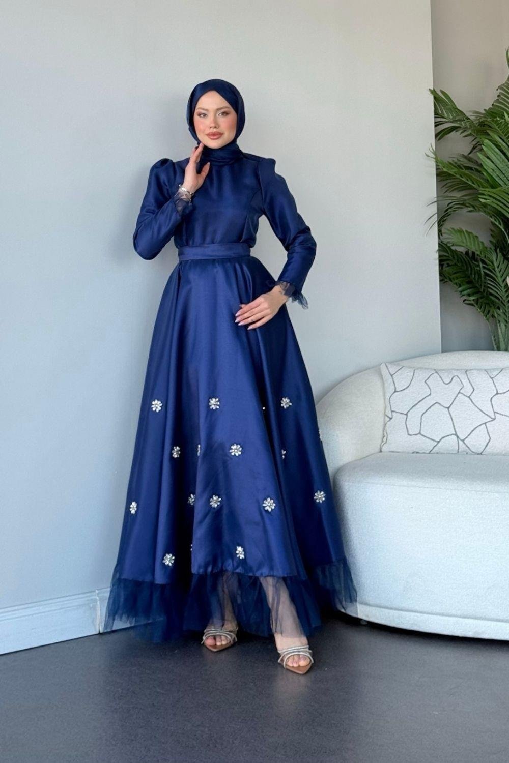 Peri Abiye Lacivert 4644 