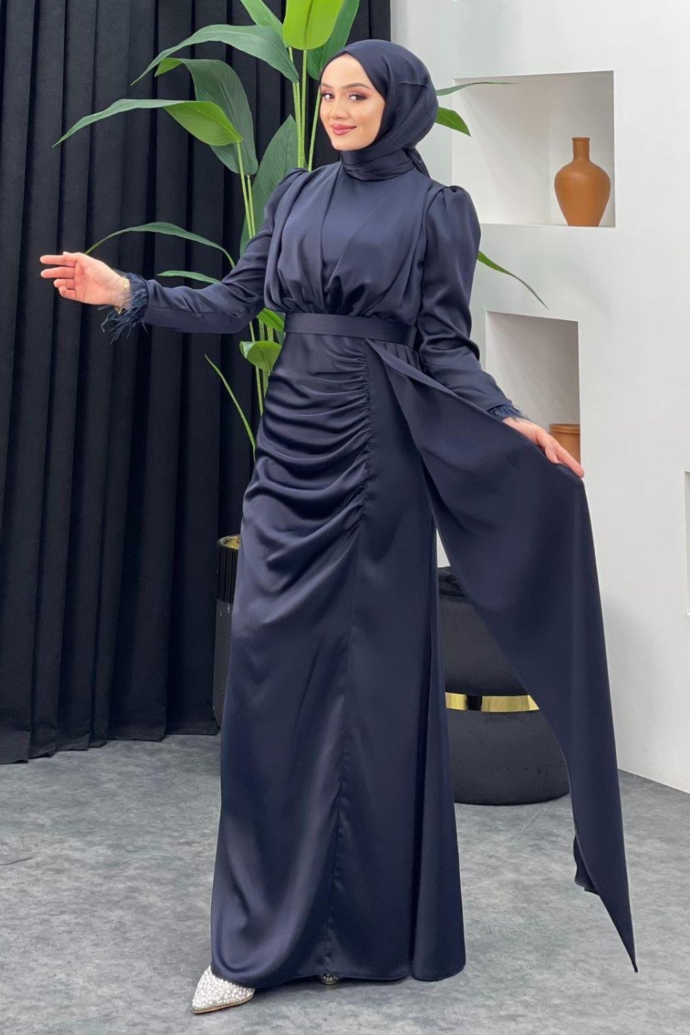 Senda Abiye Lacivert 46810 