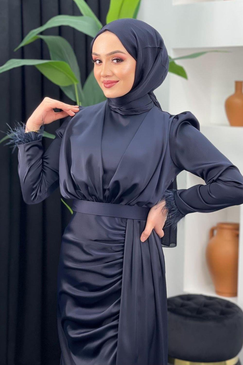 Senda Abiye Lacivert 46810 