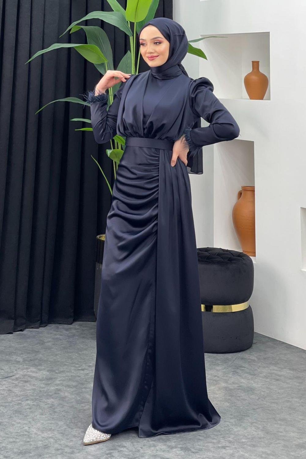 Senda Abiye Lacivert 46810 