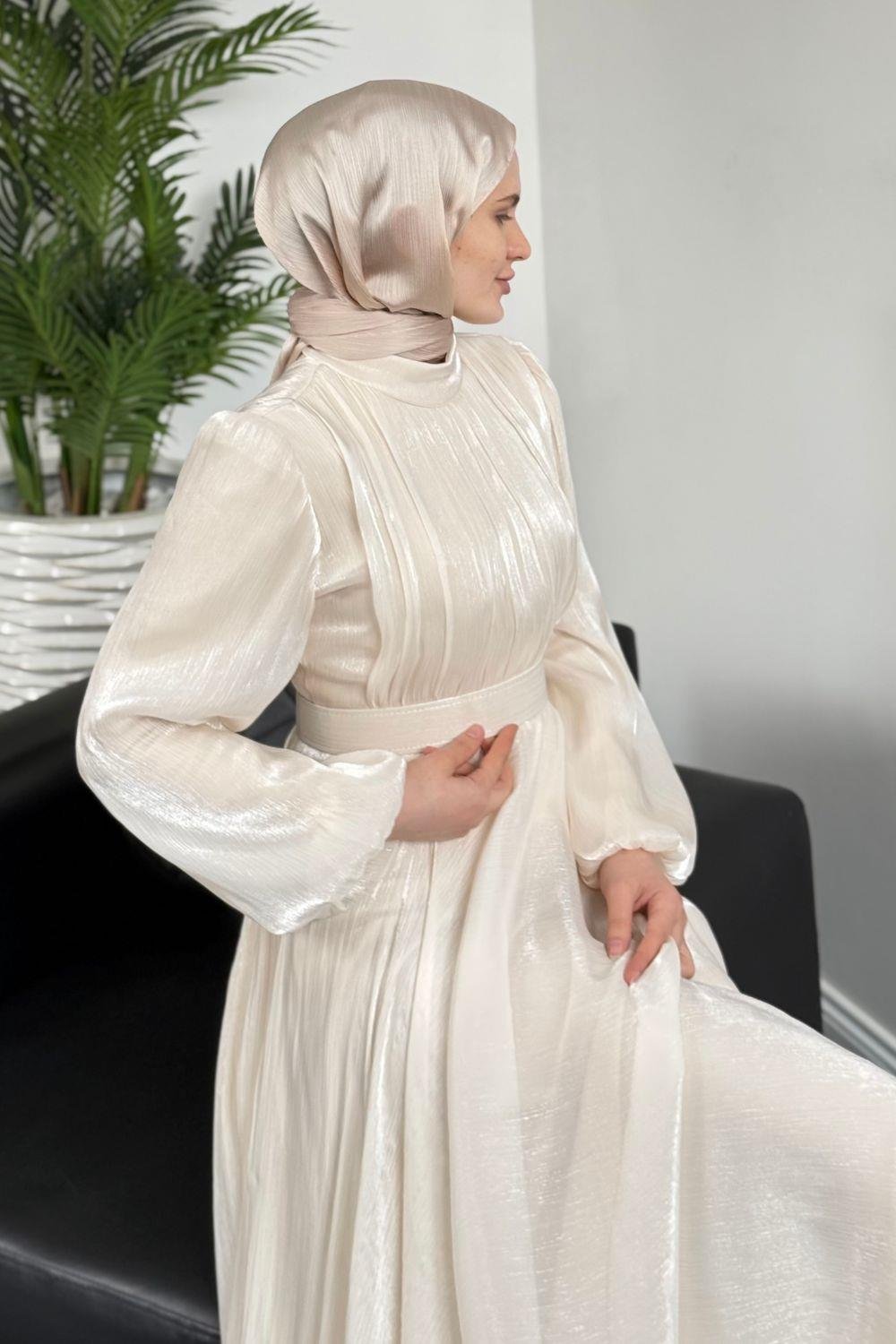 Elmas Janjan Abiye Ekru 4728 
