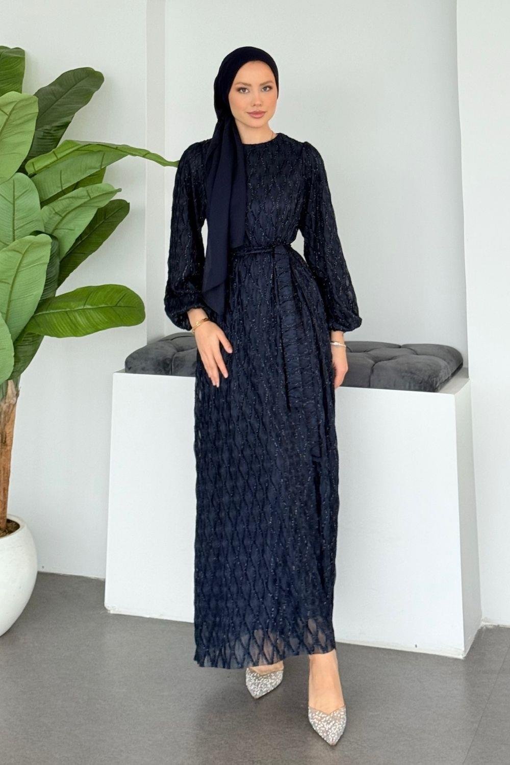 Maysa Abiye Lacivert 4733 
