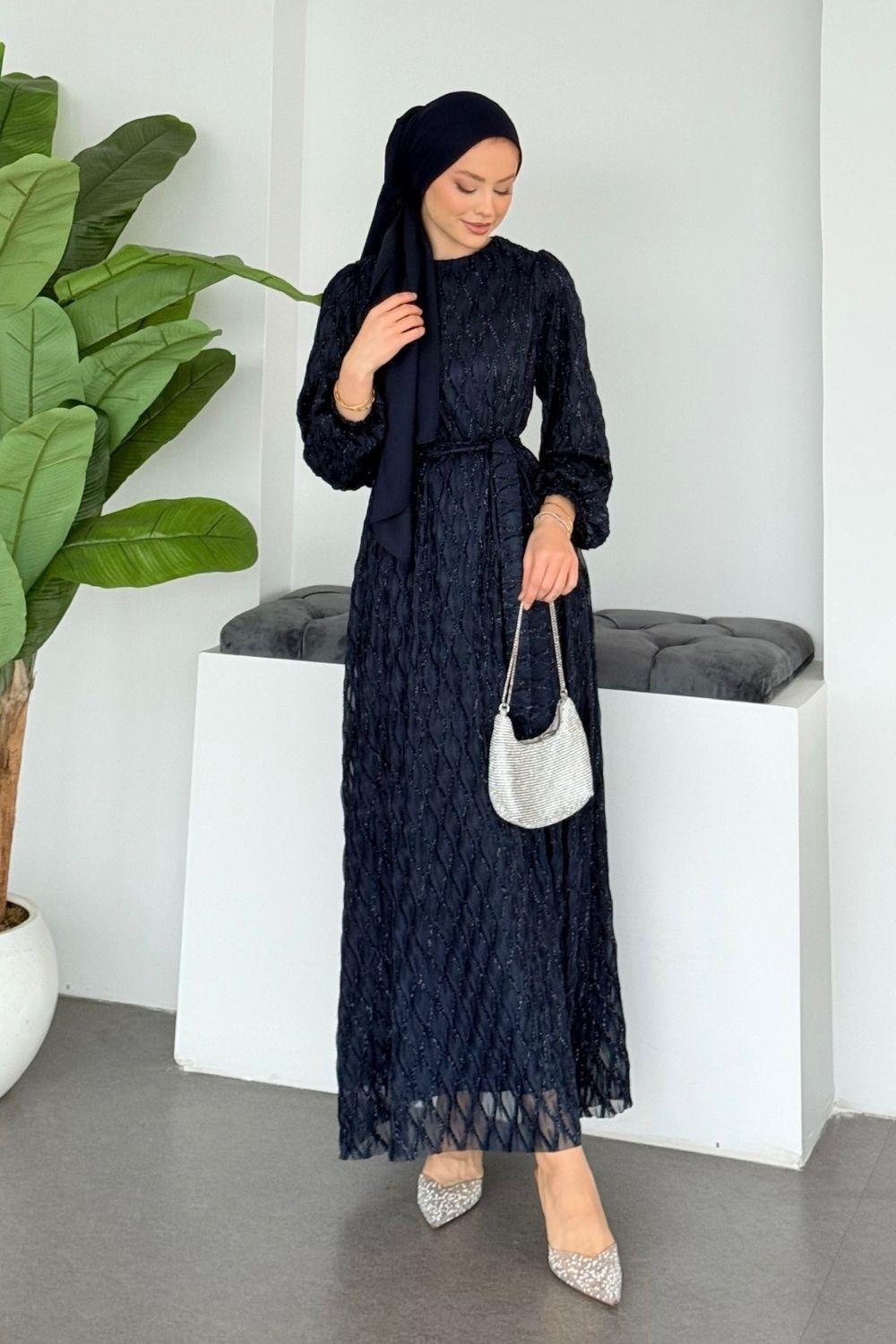 Maysa Abiye Lacivert 4733 