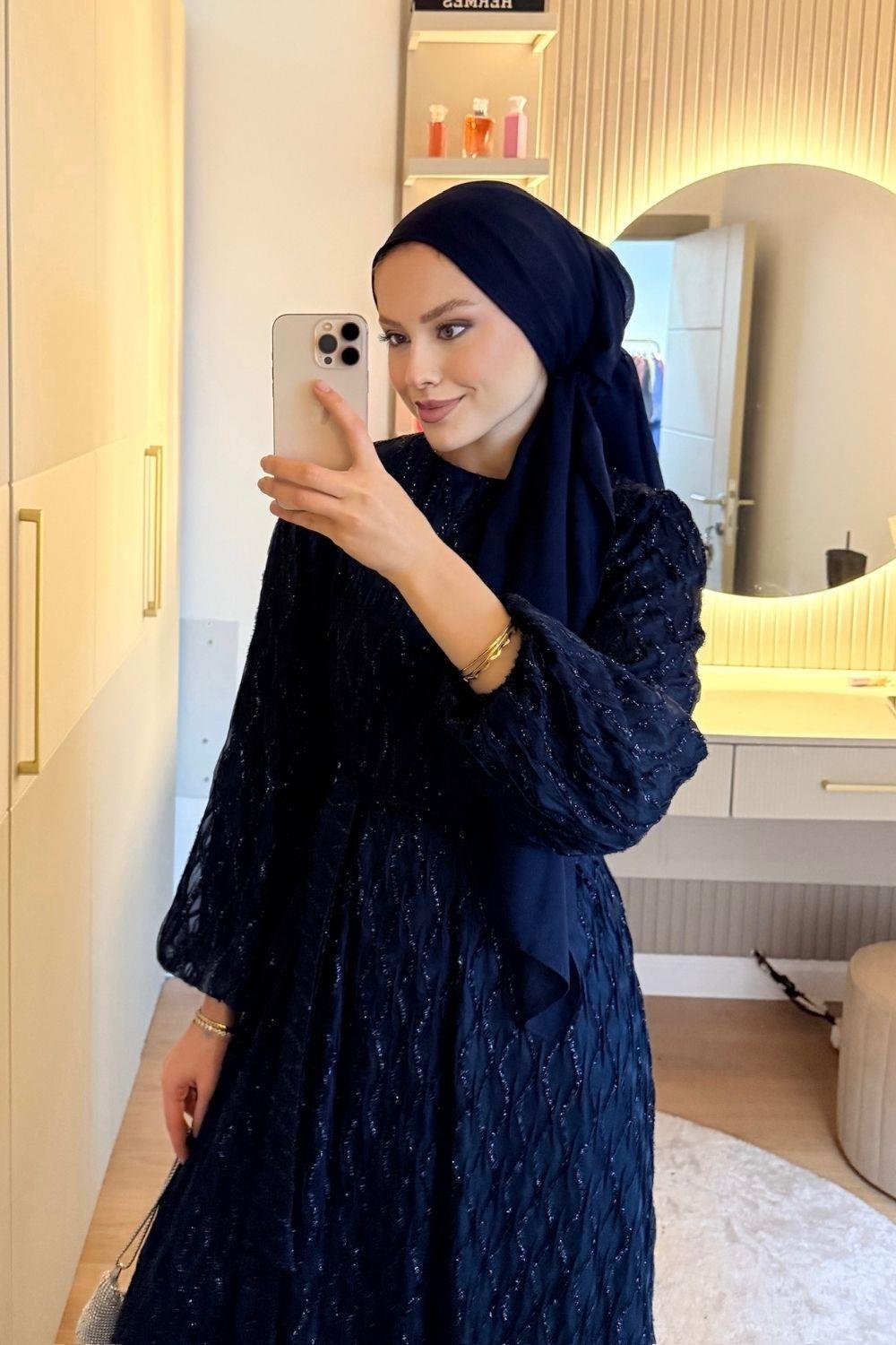 Maysa Abiye Lacivert 4733 
