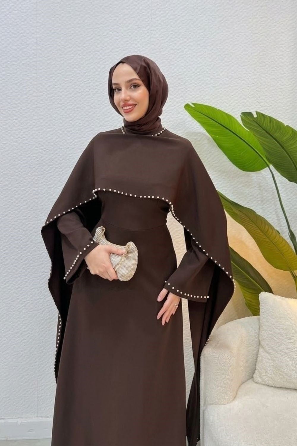 Irmak Abiye Kahverengi 4750 