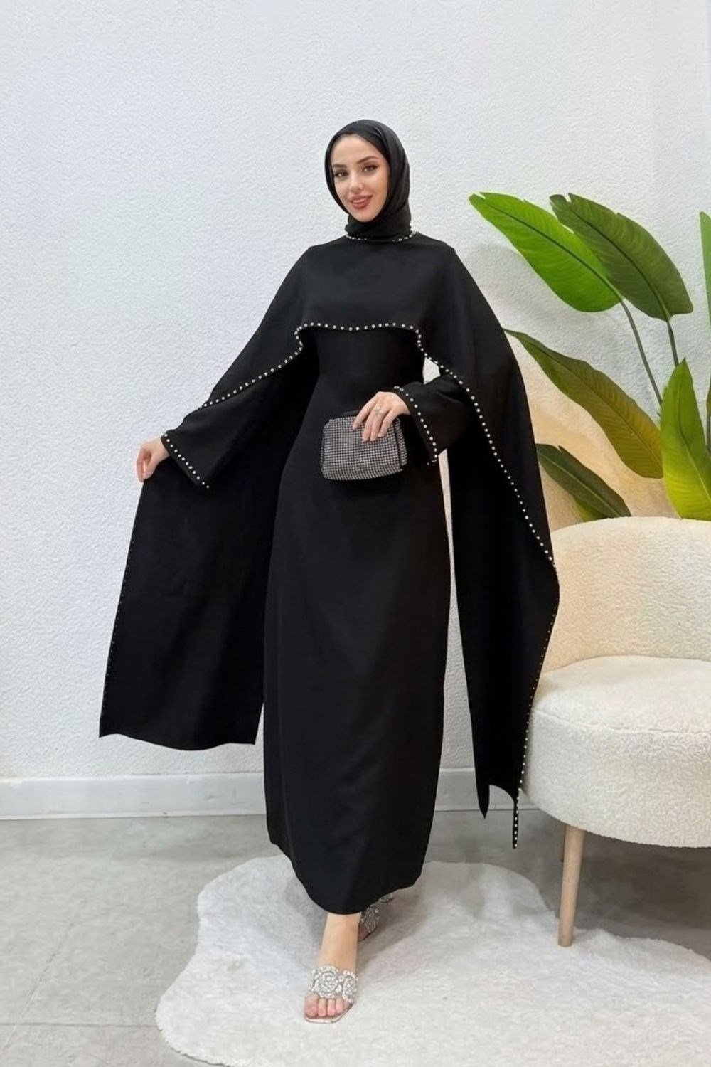 Irmak Abiye Siyah 4750 