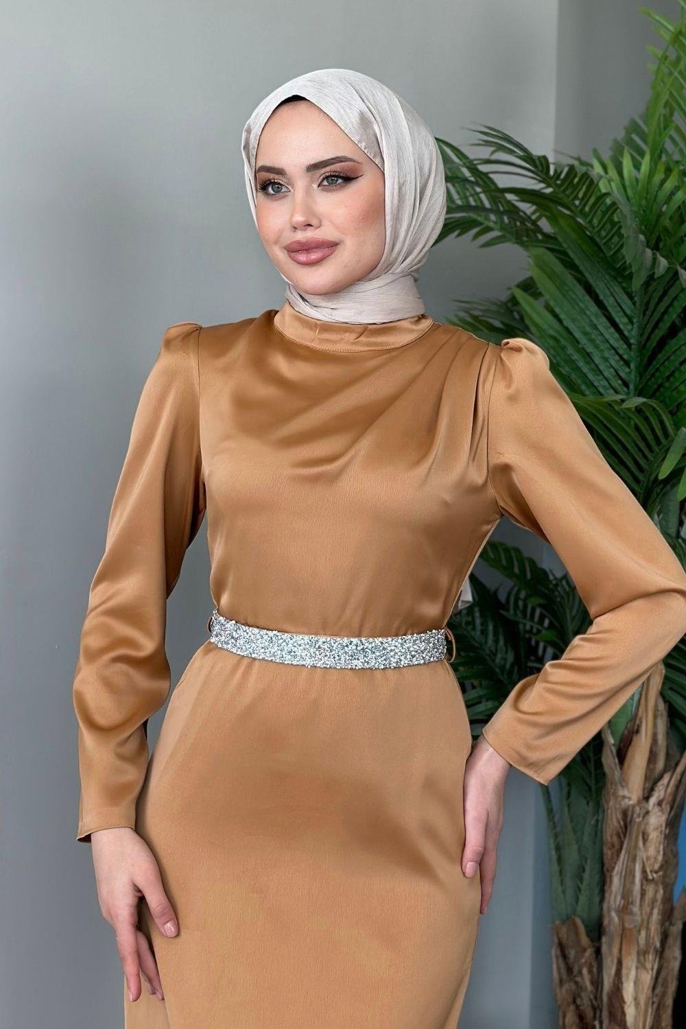 Deren Abiye Camel 4765 