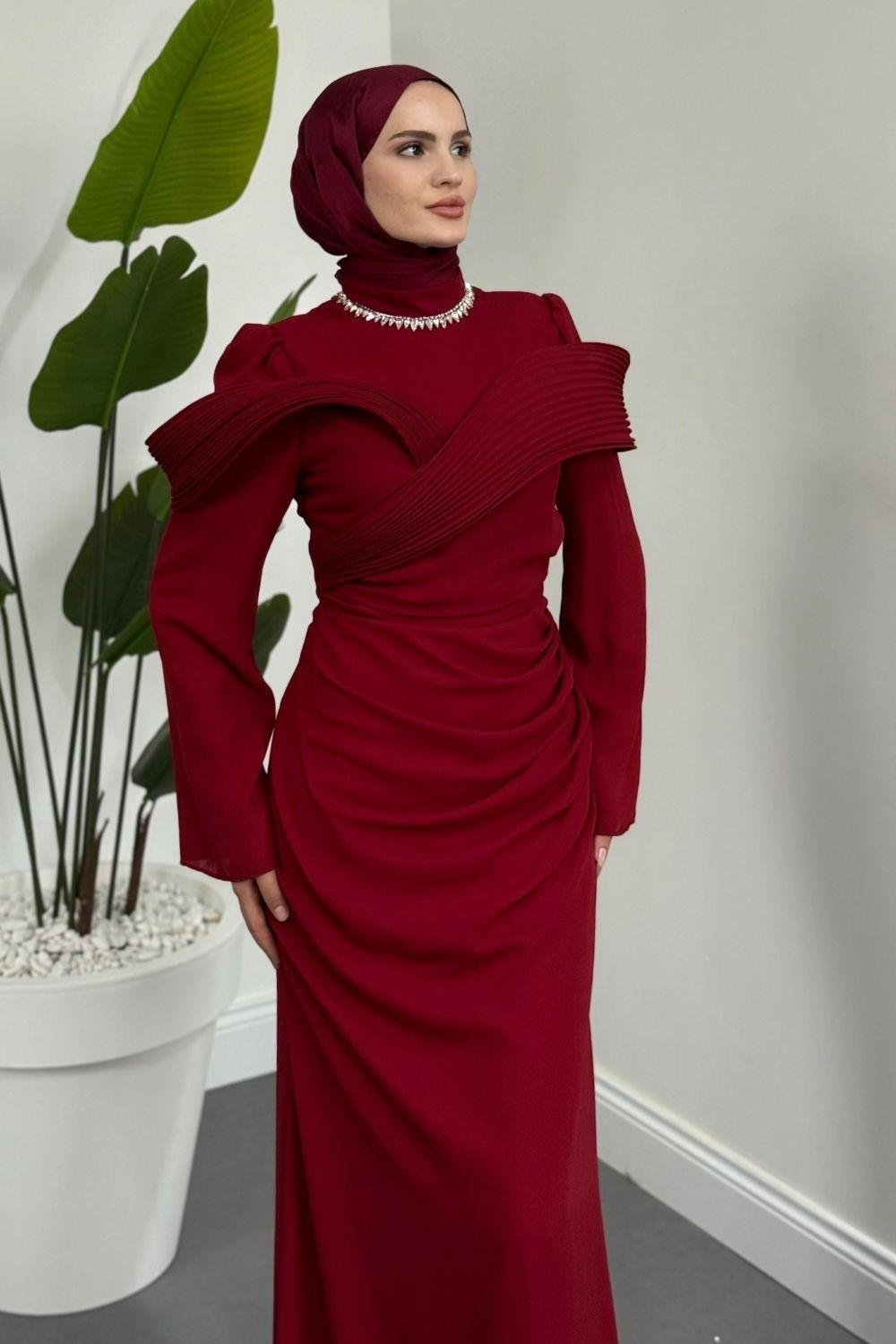 Ocalips Abiye Bordo 4783 