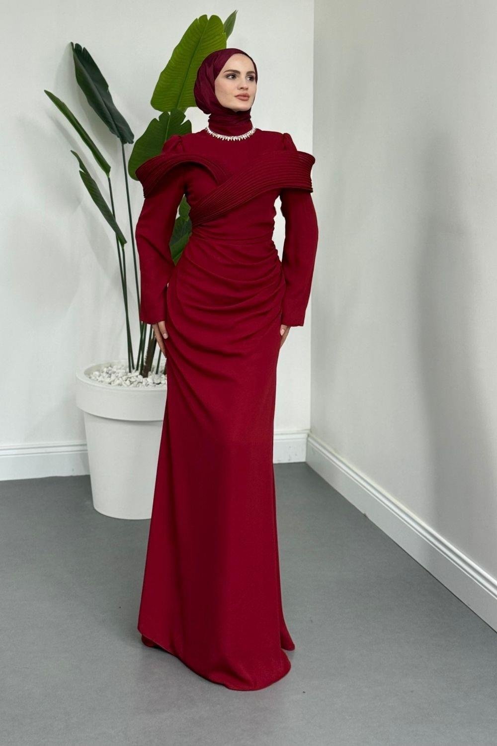 Ocalips Abiye Bordo 4783 