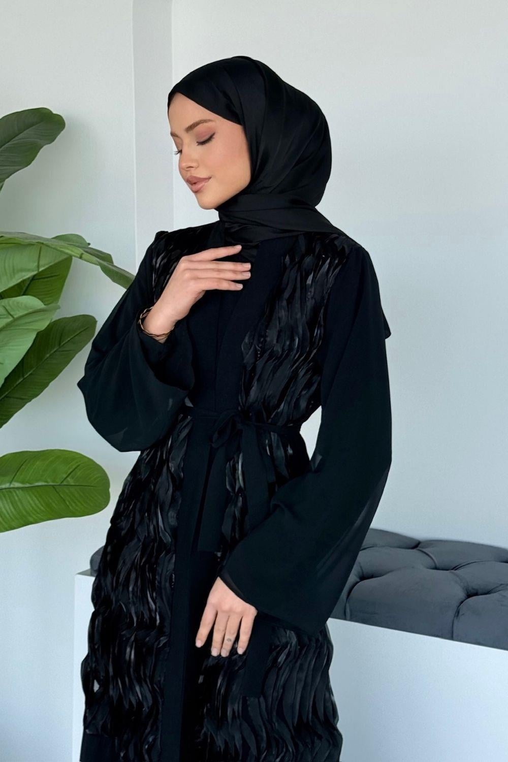 Abiye Siyah 4816 