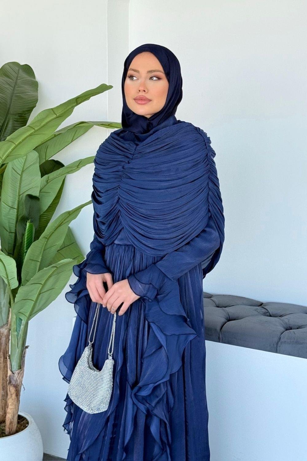 Nida Abiye Lacivert 4854 