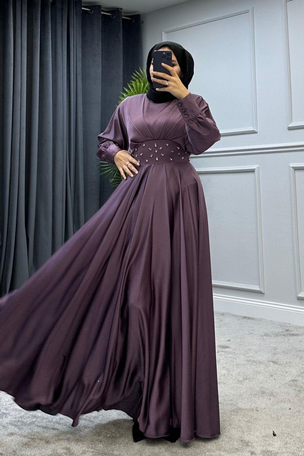 Yasemin Abiye Lila 4865 