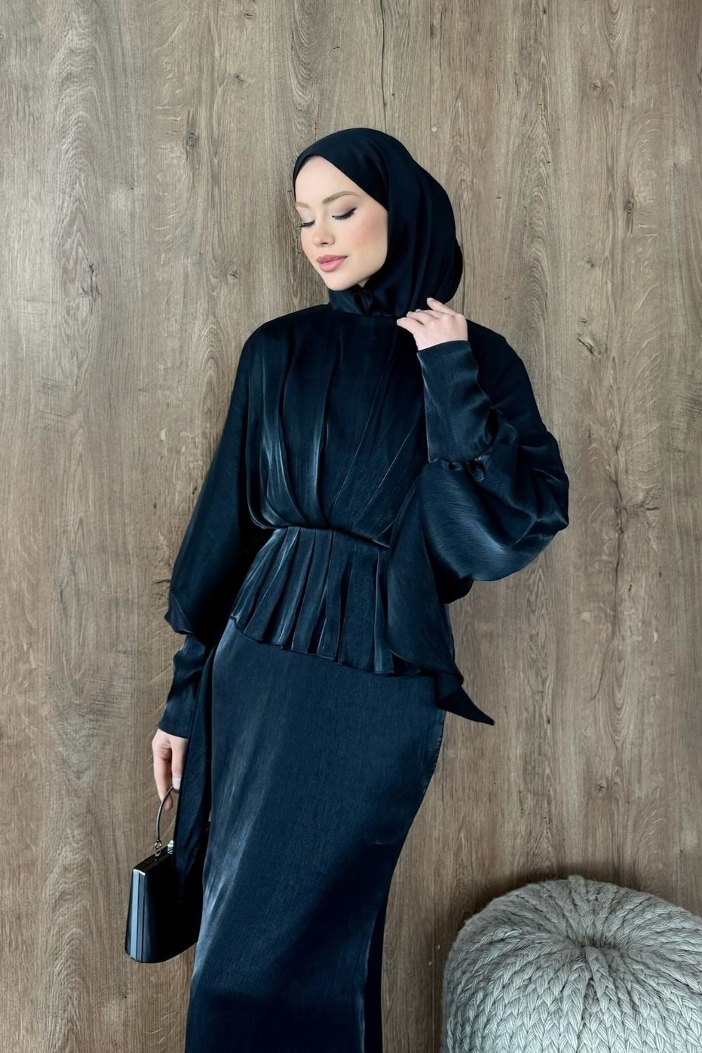 Janjan Yarasa Abiye Siyah 4886 