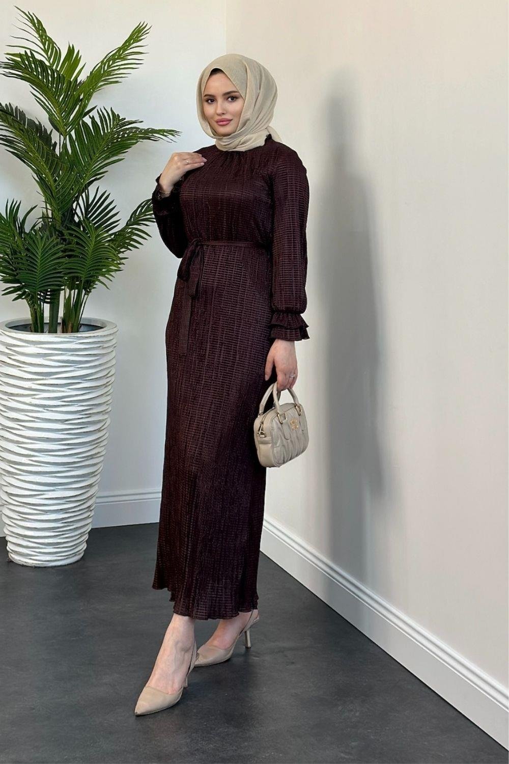 Deste Abiye Kahverengi 4928 