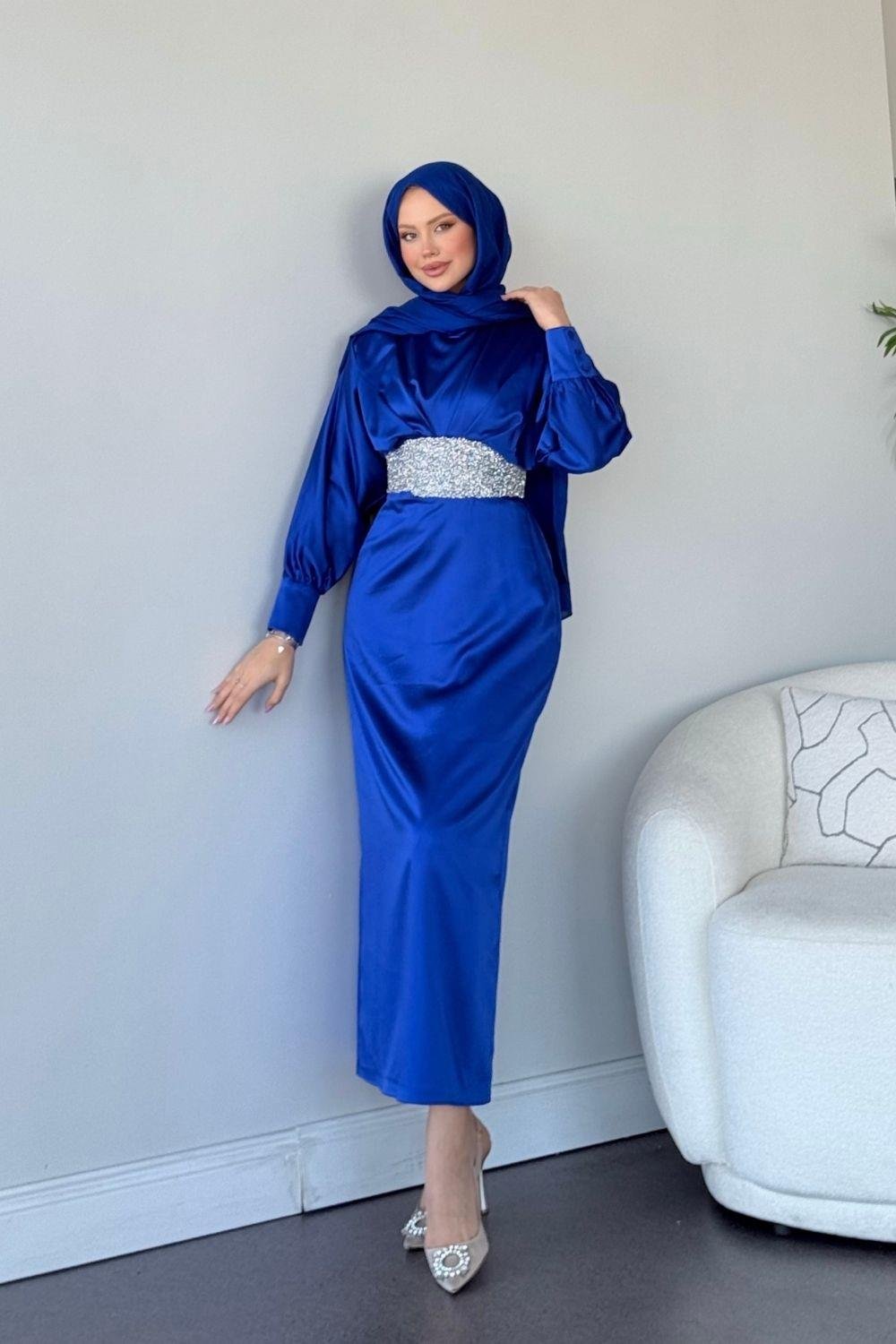 Bade Saten Abiye Saks 4930 