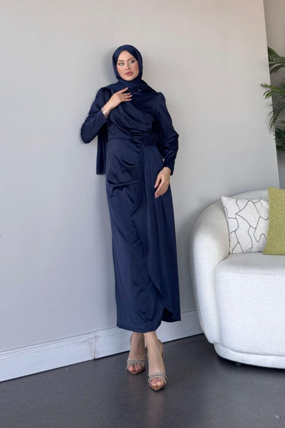 Aymira Abiye Lacivert 4964 