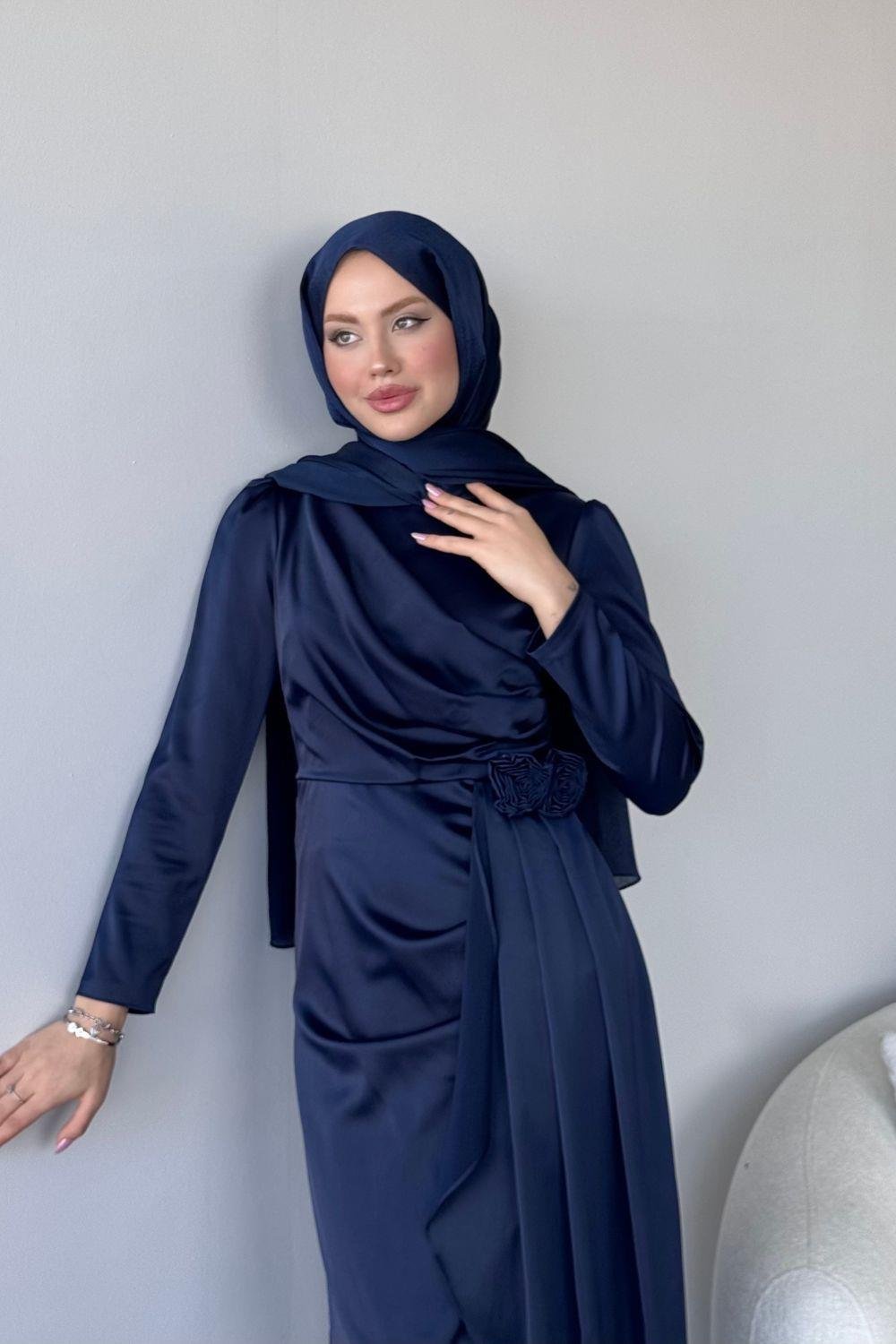 Aymira Abiye Lacivert 4964 