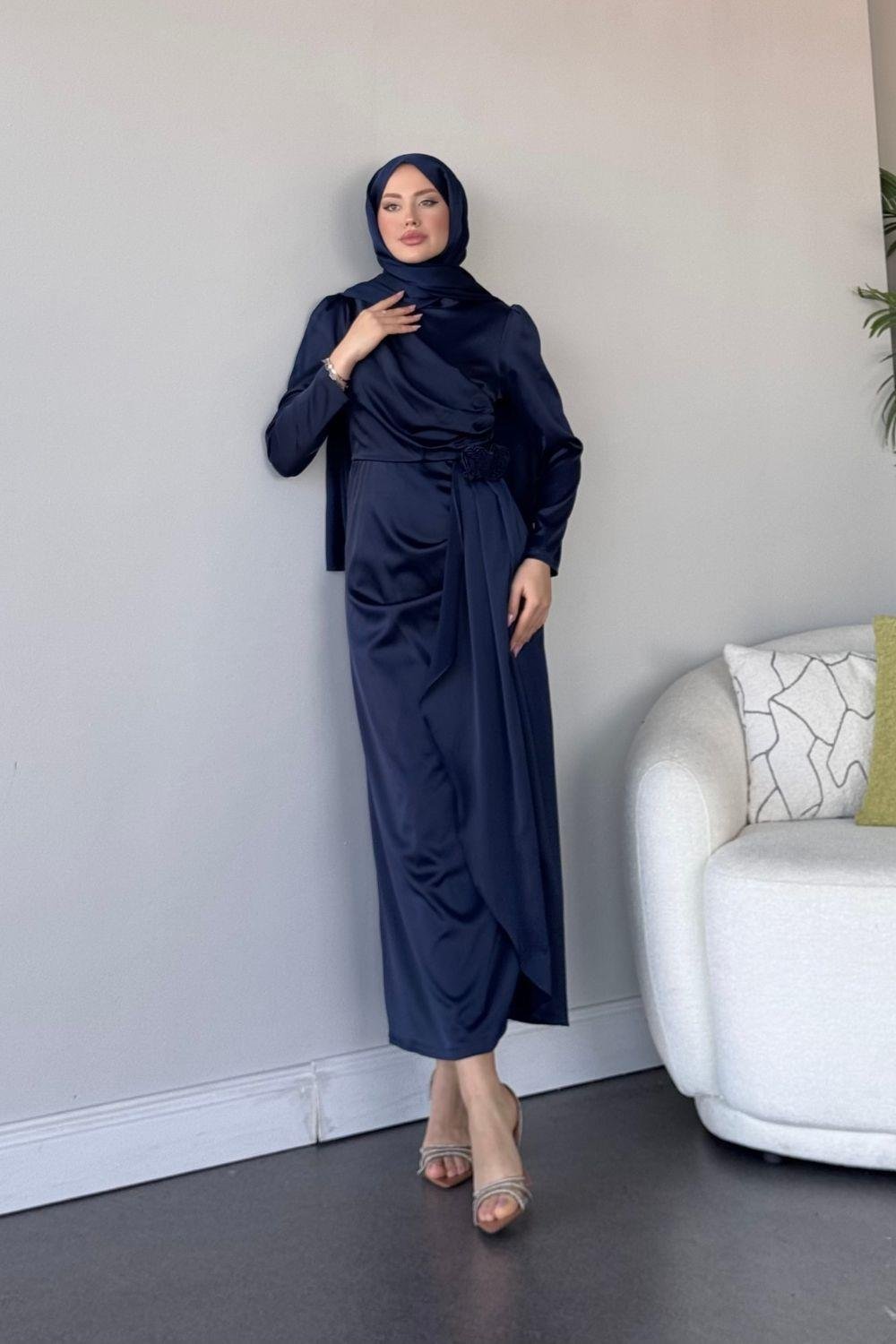 Aymira Abiye Lacivert 4964 