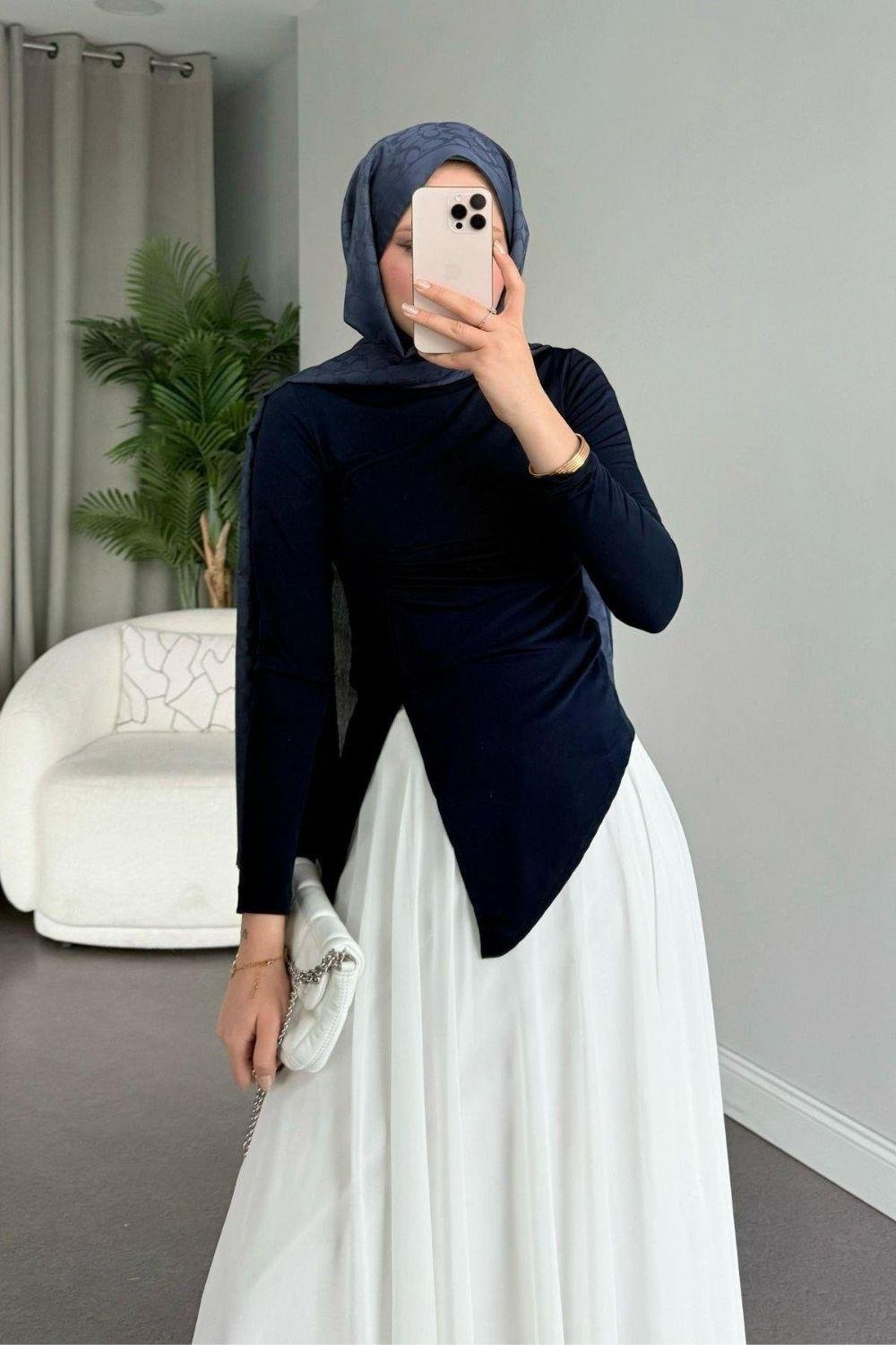 Jessica Bluz Lacivert 50040 