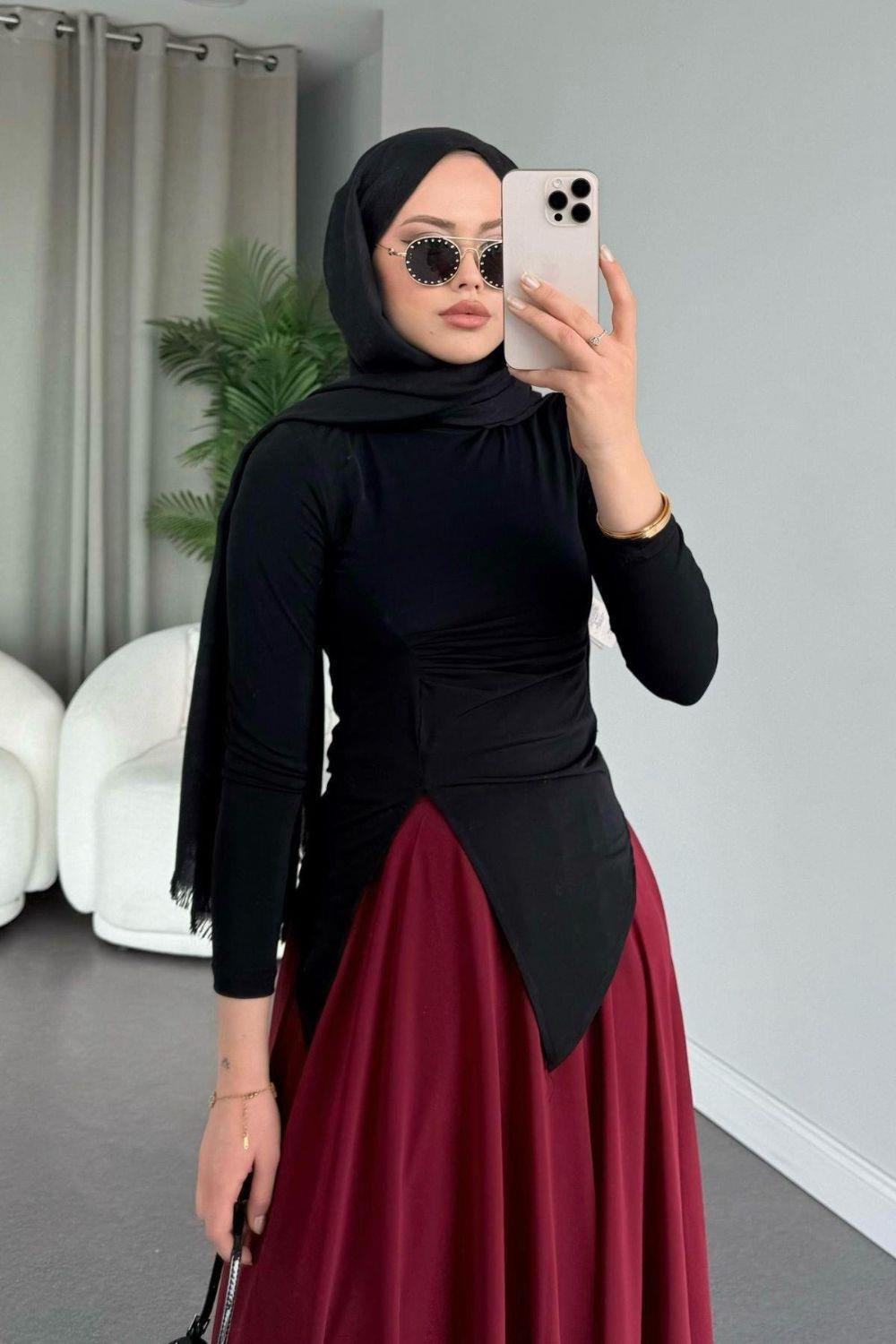 Jessica Bluz Siyah 50040 