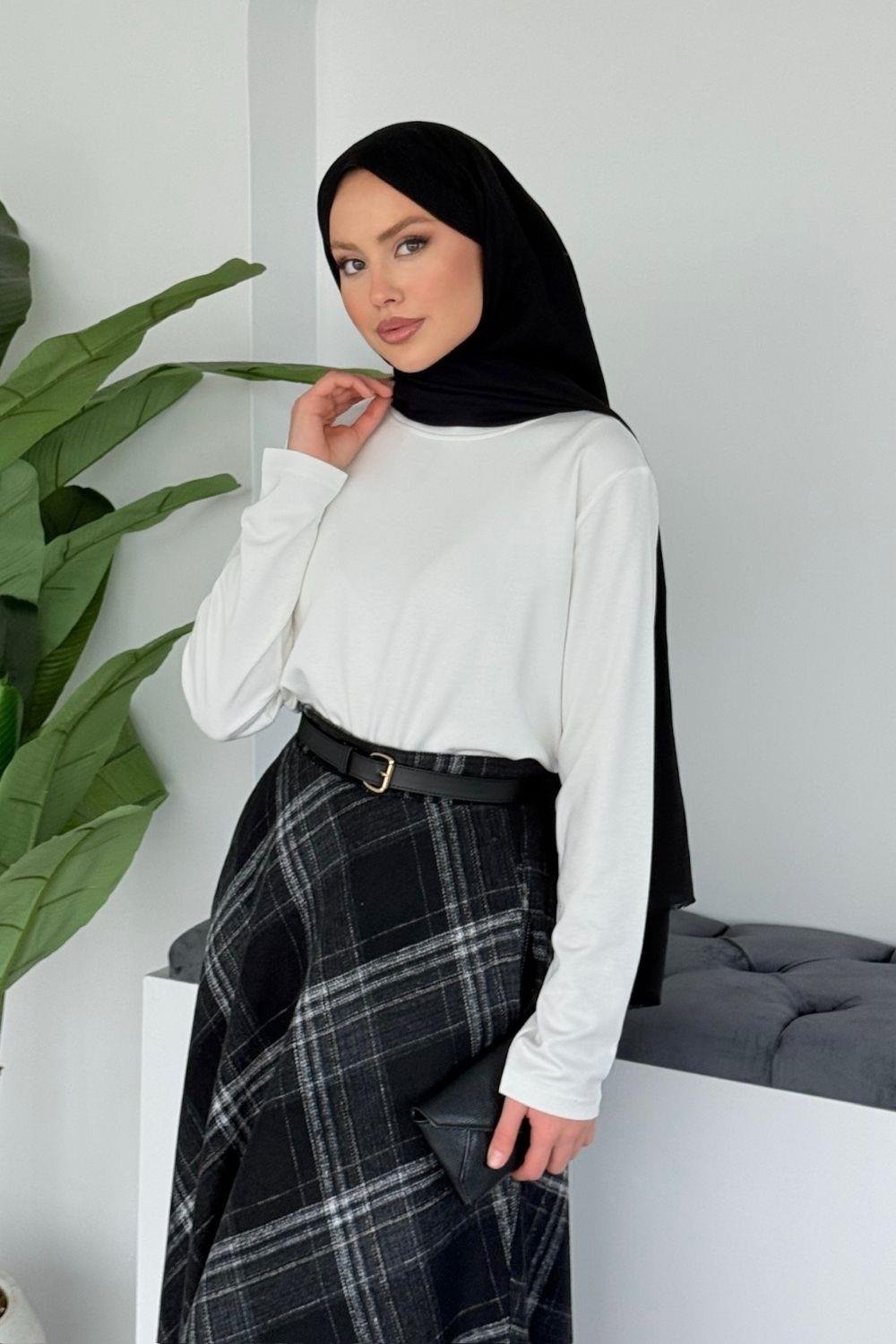 İdil Etek Siyah 5024 
