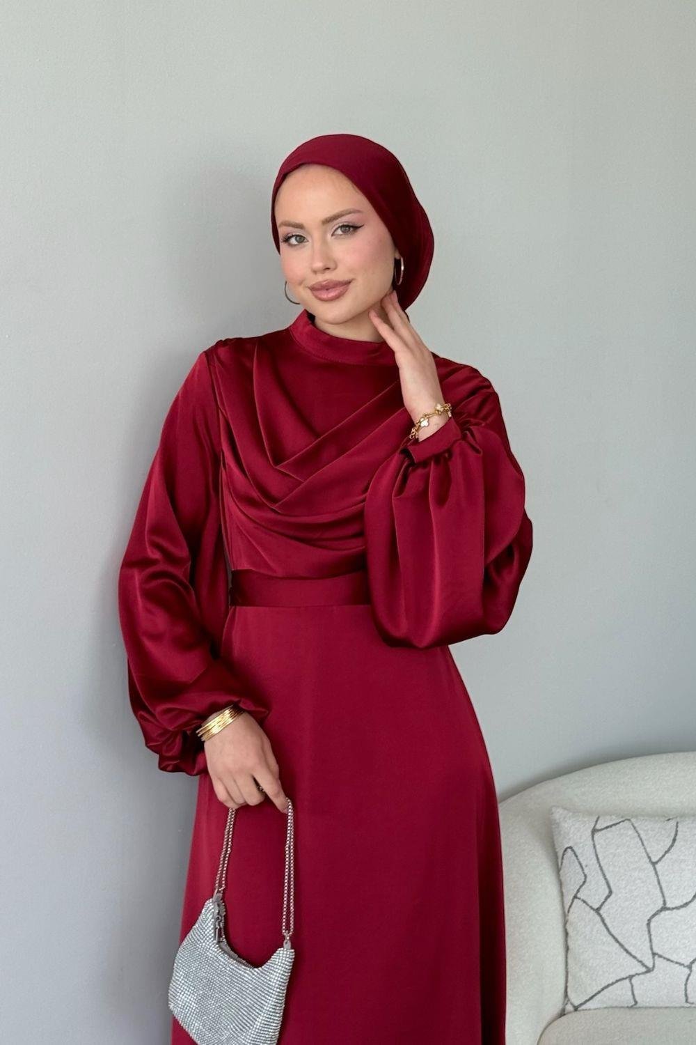 Taşkın Abiye Bordo 50350 