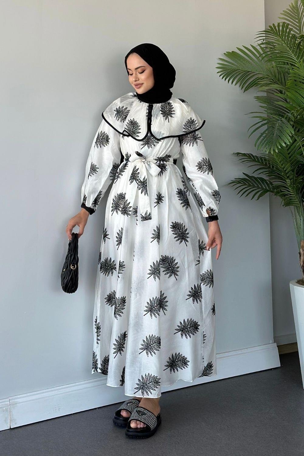 Eftalya Elbise Siyah 5073 