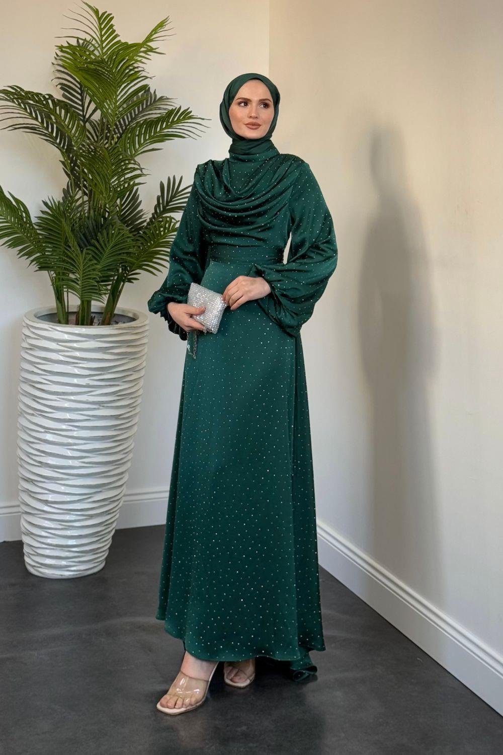 Ayşin Abiye Zümrüt 5100 