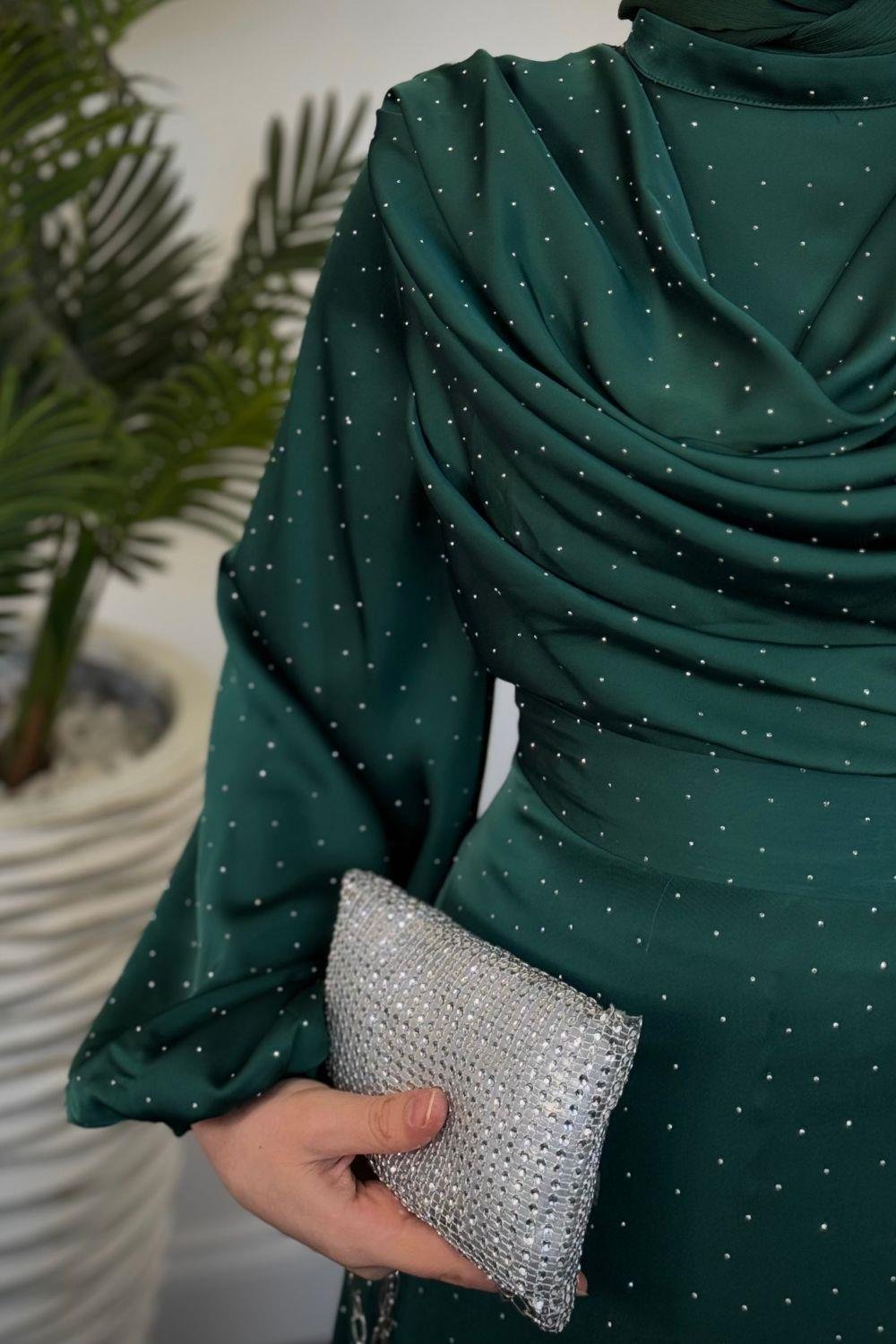 Ayşin Abiye Zümrüt 5100 