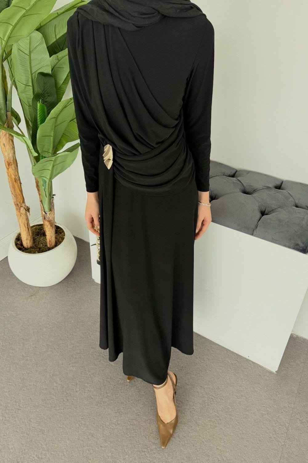 Sandy Elbise Siyah 5491 