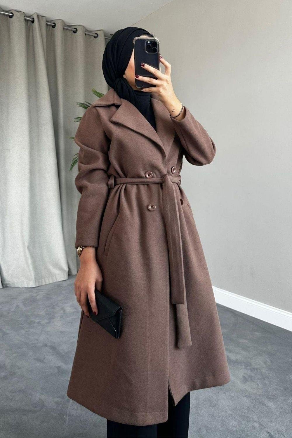 Rony KAşe Kaban Kahverengi 5930 