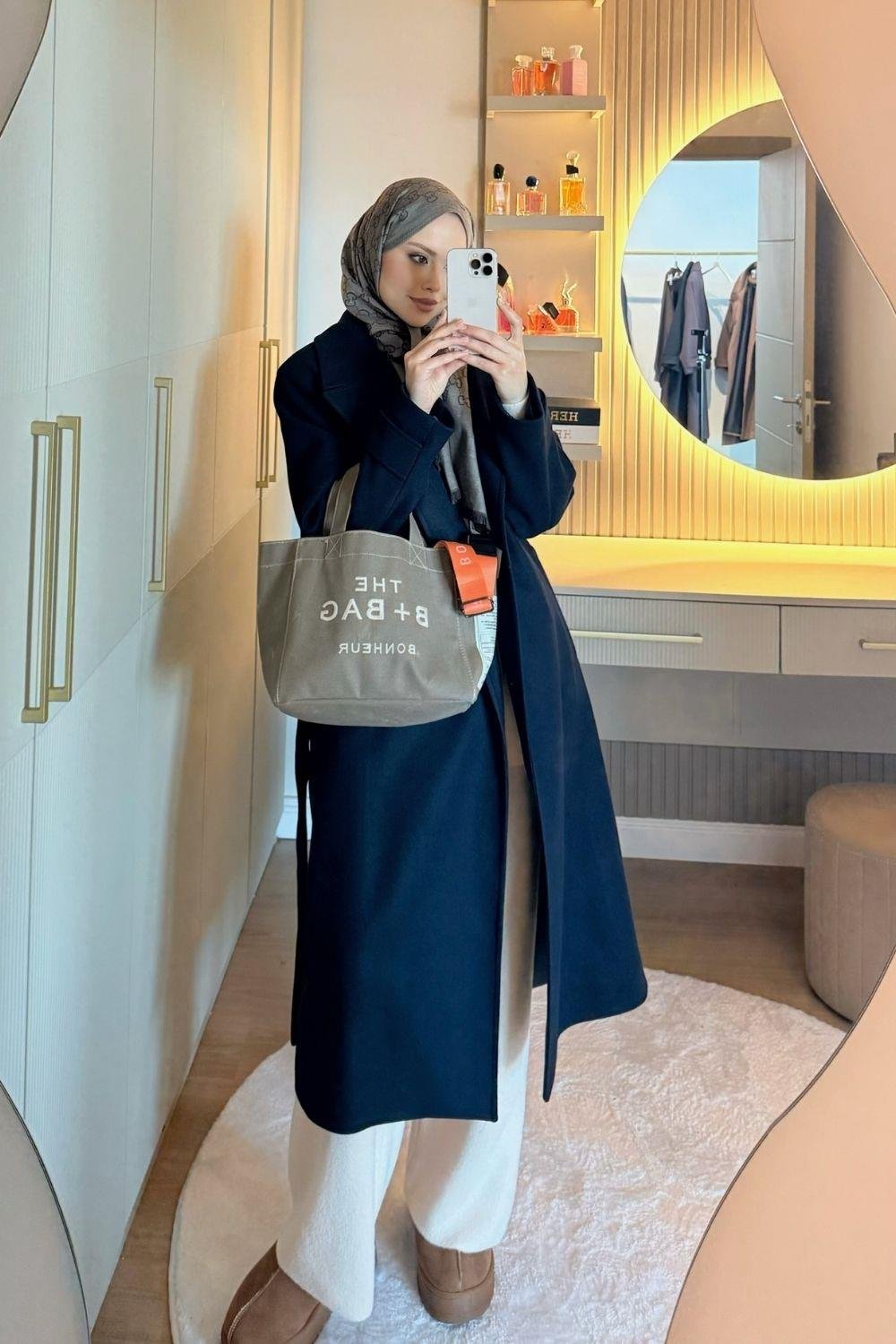 Skandal Muadil Kaban Lacivert 5932 