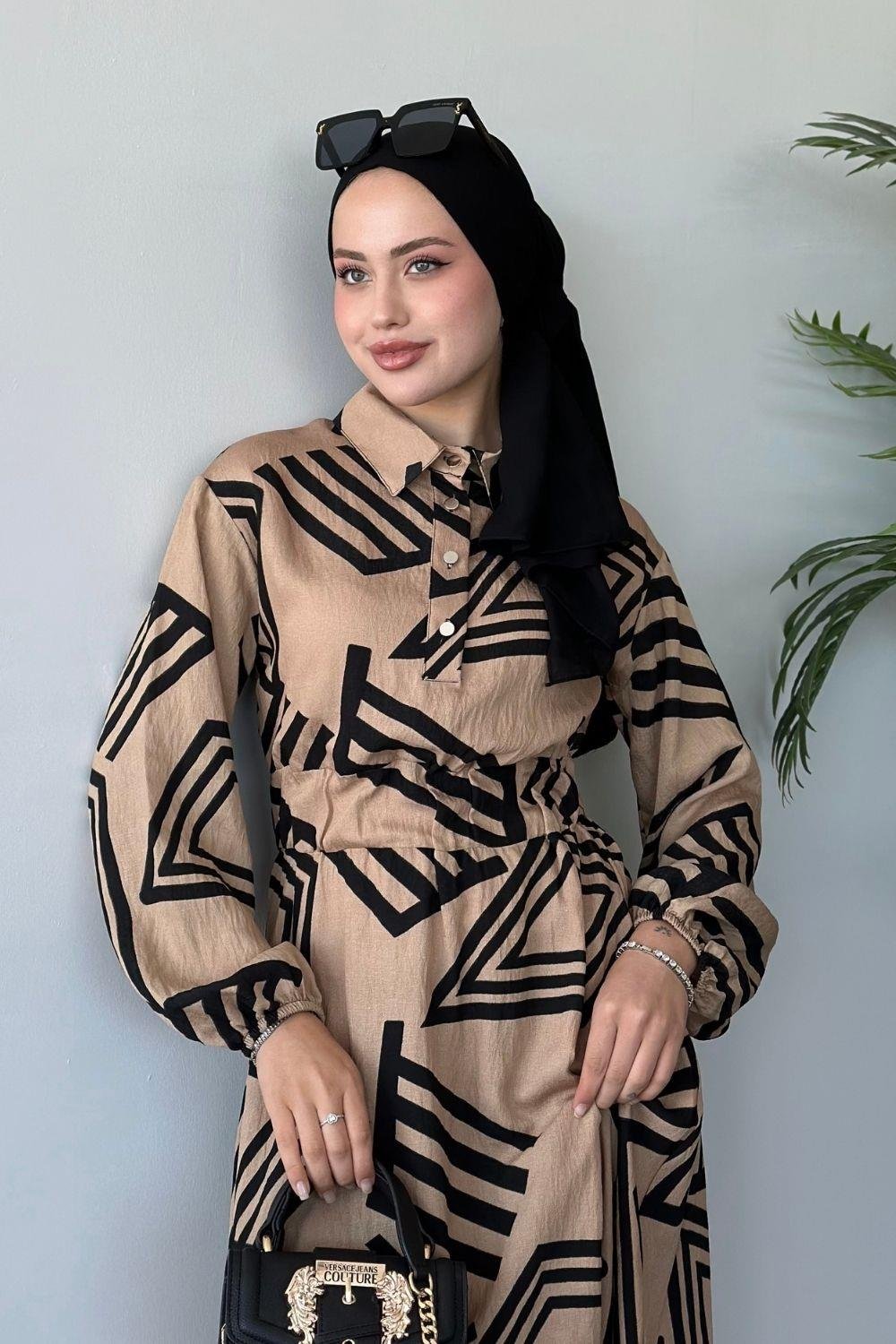 Saye Elbise Vizon 6016 