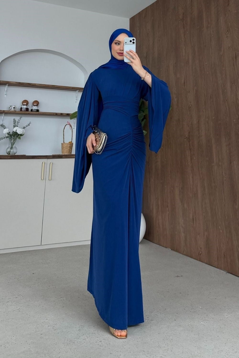 Lucy Sandy Elbise Saks 6027 