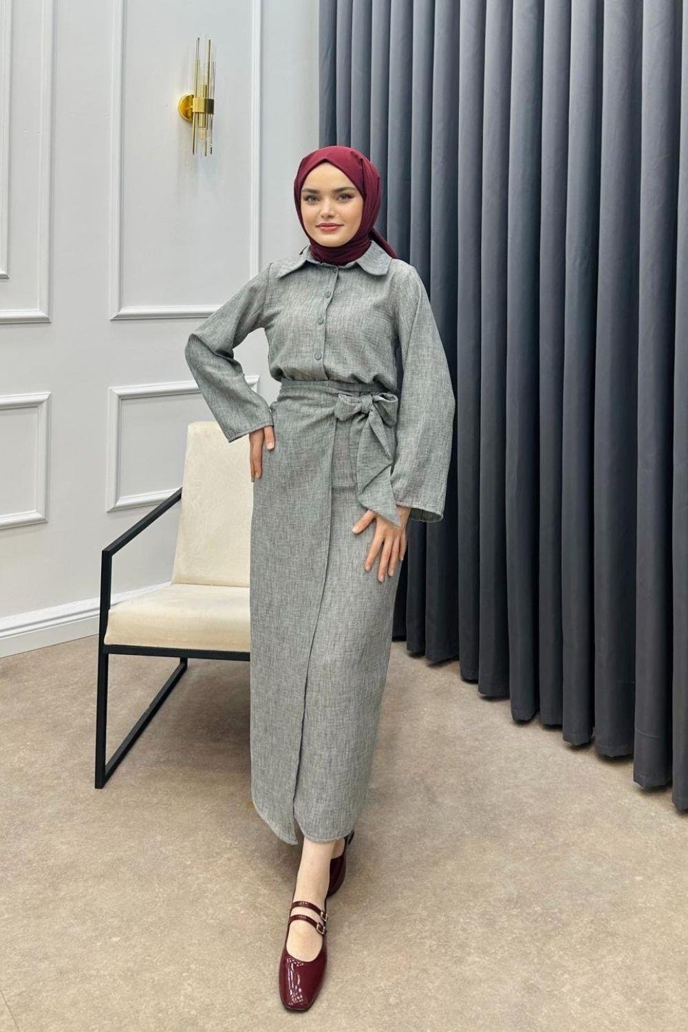 Berra Eteki Takım Gri 60276 