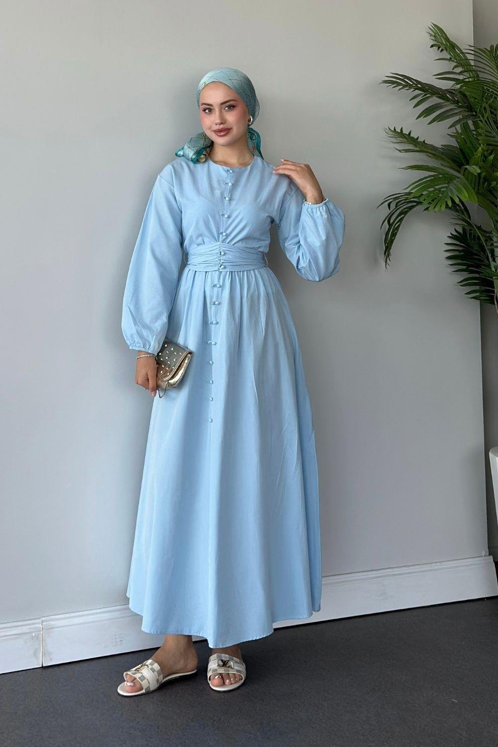 İzem Elbise Bebe Mavisi 60400 