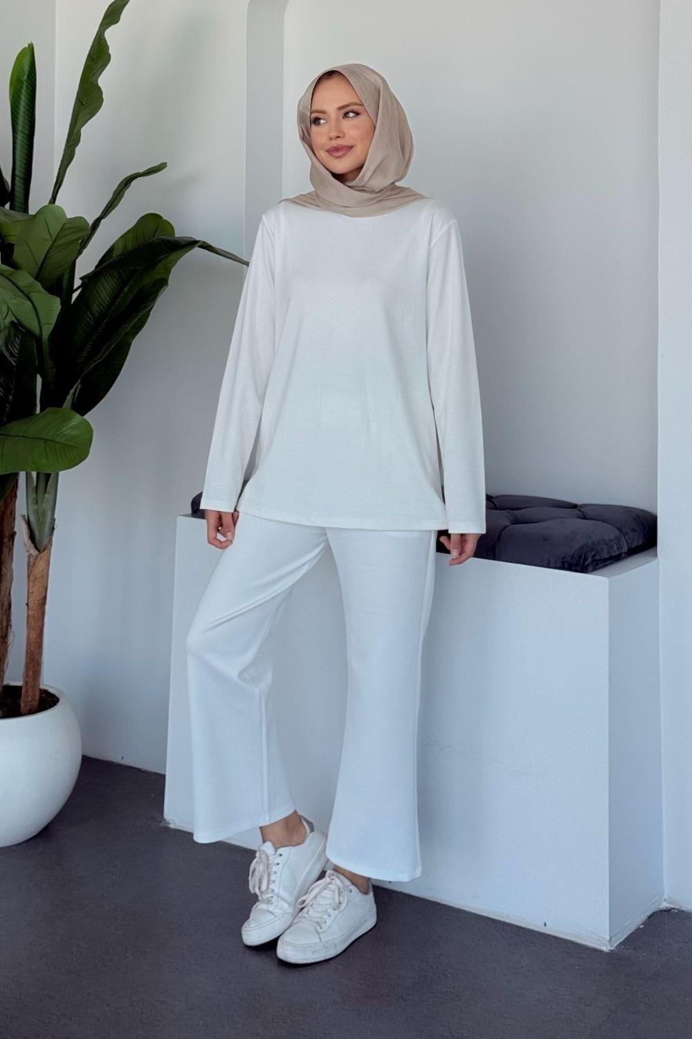 Oysho Body / Sweat Ekru 6053 